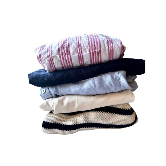 Coastal Granddaughter Style Bundle - 5-Piece Curated Set (Zara, Rag & Bone, Line - Picture 1 of 11